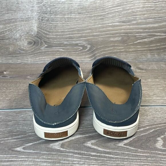 Olukai Pehuea Slip On Gray Women’s Size 7.5 Mesh Collapsible Heel Sneakers - Picture 11 of 11